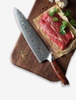 Bold Radiance Series 10 inch Damascus Steel Chef Knife