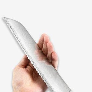 Dskk Blade Bold Dynasty Series 8 Inch Damascus Steel Bread Knife